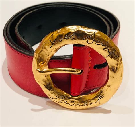 vintage yves saint laurent belt.